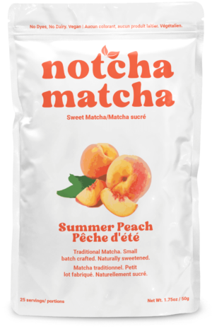 Summer Peach Matcha
