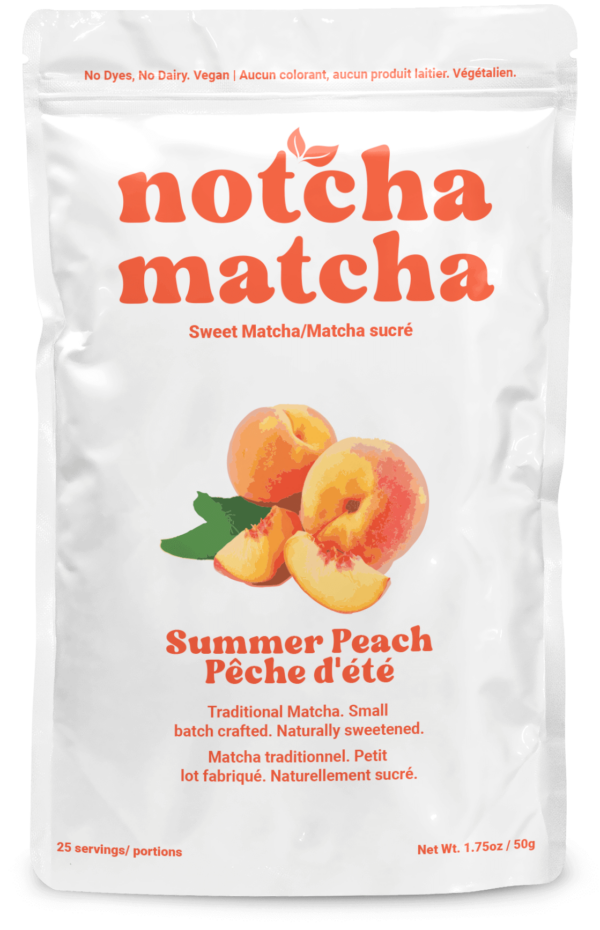 Summer Peach Matcha
